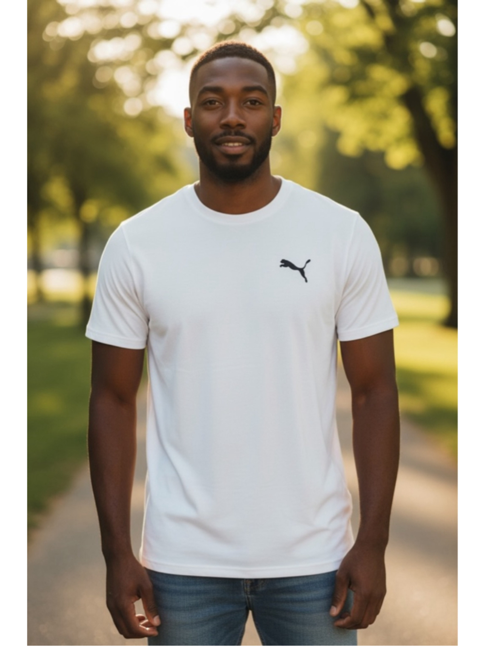 Mens Puma dry cell training shirt size xxl white